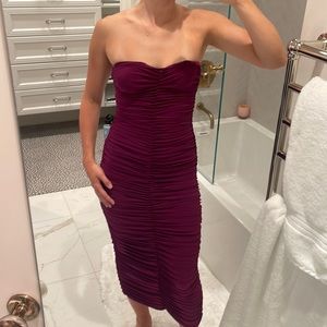 Norma Kamali Strapless Dress